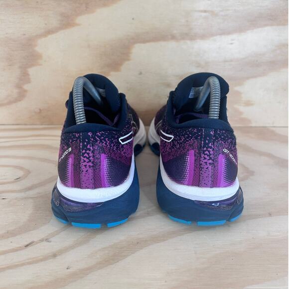 Asics - GT-2000 9 - Running Shoes - Black/Purple - Women's - 8.5 - 1012A867 - Picture 6 of 9
